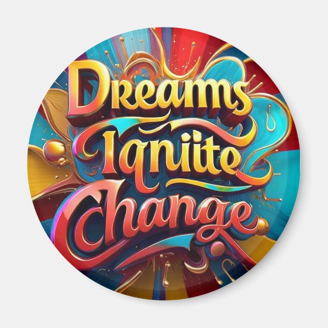 "Innovate, Inspire, Ignite" Magnet (Front)