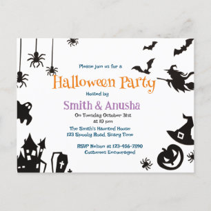 Innovation Adult Halloween Party Holiday Postcard