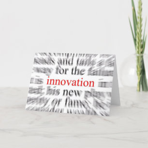Innovation Card