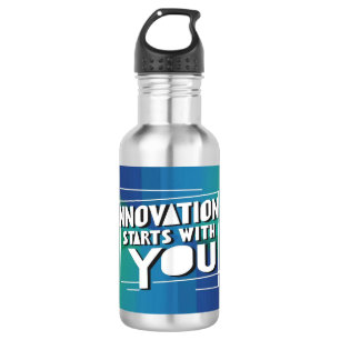 Innovation Starts With You 3 water bottle