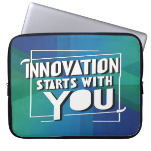 Innovation Starts With You option 3 Laptop Sleeve