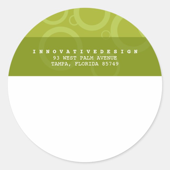 Innovative Mailing Label Stickers (Front)