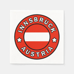 Innsbruck Austria Napkin