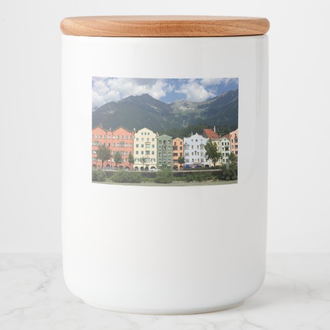 Innsbruck Austria’s city in Tyrol  Food Label (Front)