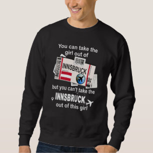 Innsbruck Boarding Pass Innsbruck Girl Innsbruck Sweatshirt