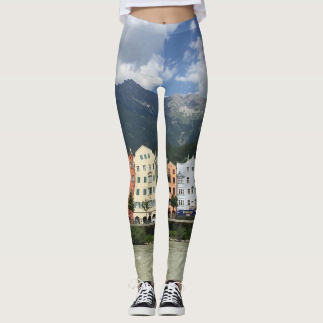 Innsbruck, city in the Alps  Leggings (Front)