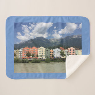 Innsbruck, city in the Alps Sherpa Blanket