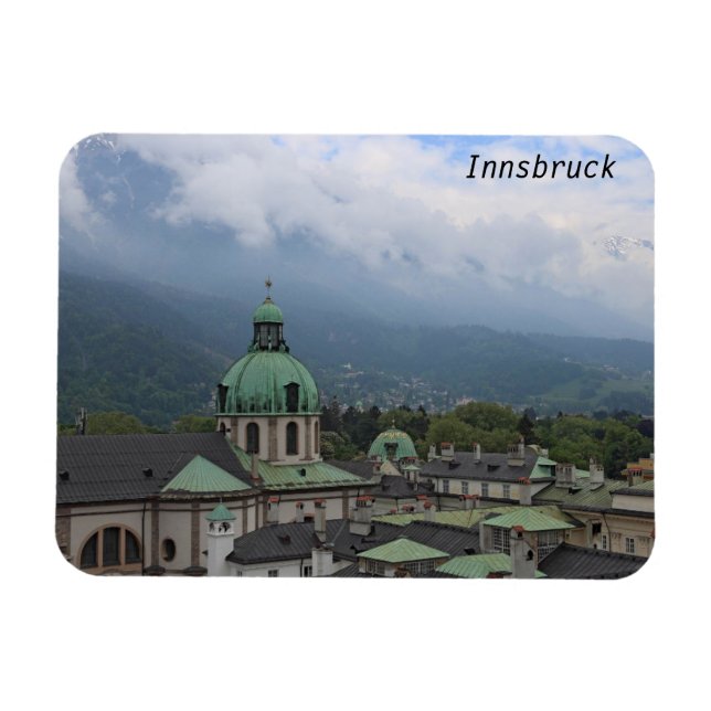 Innsbruck landscape magnet (Horizontal)