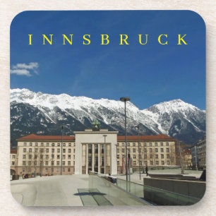Innsbruck Liberation Monument view coasters