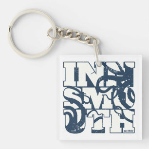 Innsmouth Lettering Tentacles Lovecraftian Key Ring