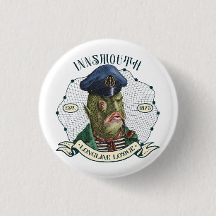 Innsmouth Longline Lodge — The Captain 3 Cm Round Badge