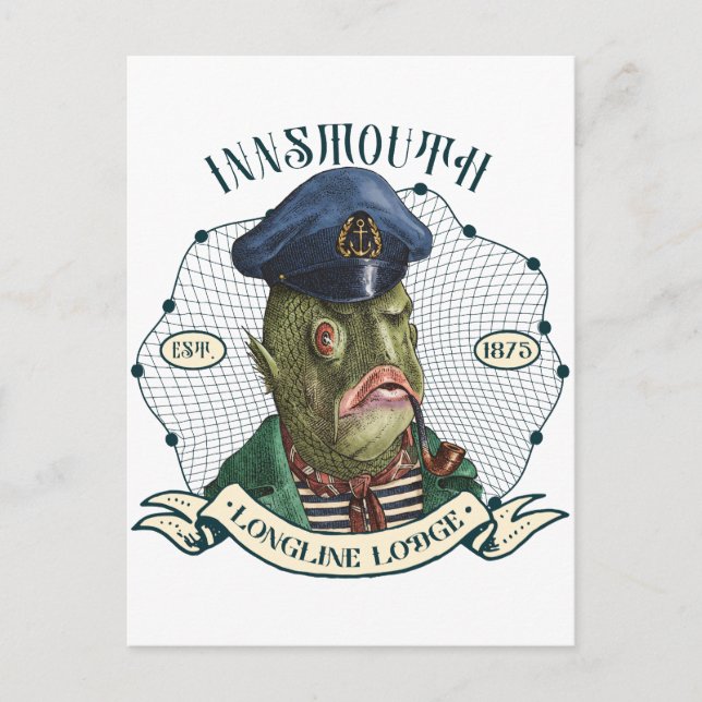 Innsmouth Longline Lodge — The Captain Holiday Postcard (Front)