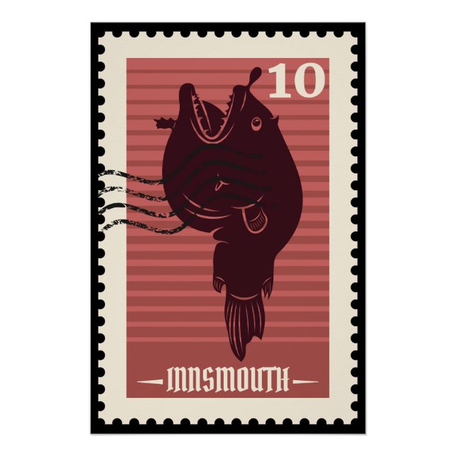Innsmouth Post Stamp Poster (Front)