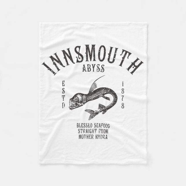 Innsmouth Seafood Deep-sea Fish Viperfish Fleece Blanket (Front)