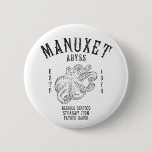 Innsmouth Seafood Deep-sea Squid Octopus 6 Cm Round Badge