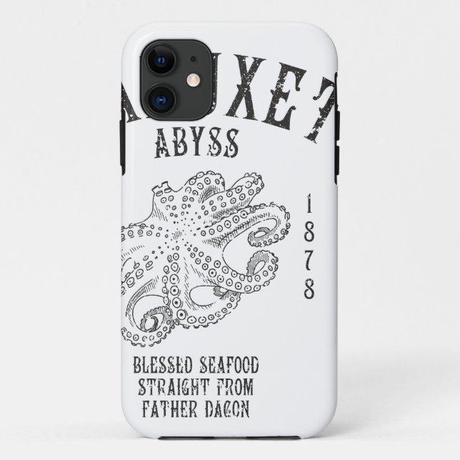 Innsmouth Seafood Deep-sea Squid Octopus Case-Mate iPhone Case (Back)