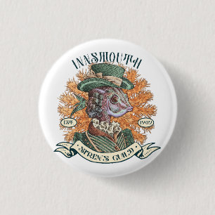 Innsmouth Siren’s Guild — The Pearlwoman 3 Cm Round Badge