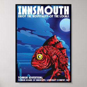 Innsmouth Vintage Travel Poster Lovecraft