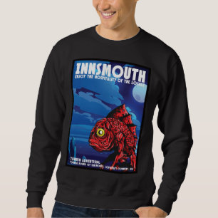 Innsmouth Vintage Travel Poster Lovecraft Sweatshirt