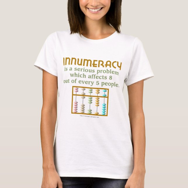Innumeracy T-Shirt (Front)
