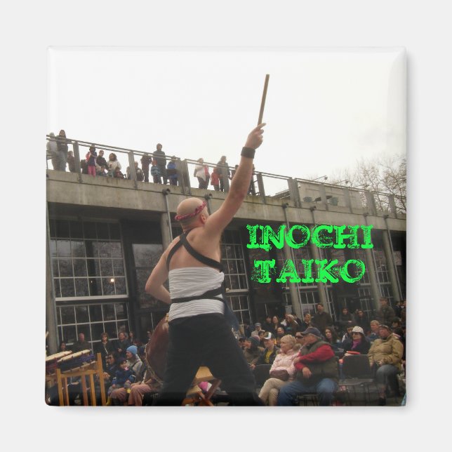 Inochi Taiko Magnet (Front)