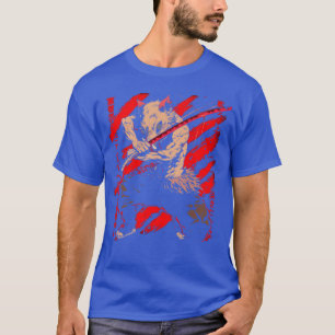 Inosuke Hashibira Demon Slayer Action Art vintage T-Shirt