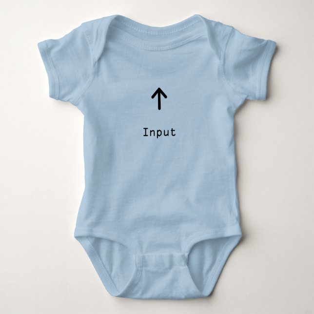 Input / Output Baby Bodysuit (Front)