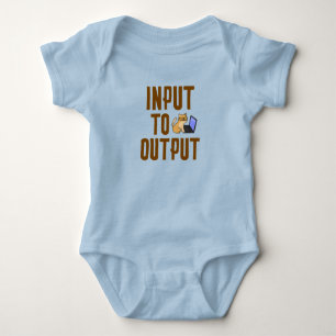 Input to Output Baby Bodysuit