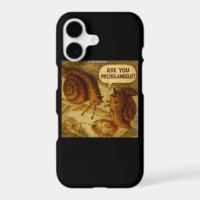Inquisitive Snail & Michelangelo Parody Cartoon 