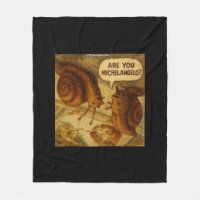 Inquisitive Snail & Michelangelo Parody Cartoon 