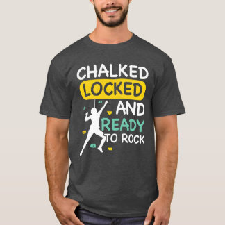 Inr Rock Climbing Wall Boulderer Bouldering girl T-Shirt