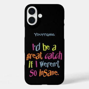 Insane Catch custom monogram & colour cases