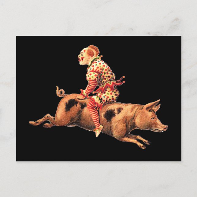 Insane Clown Postcard (Front)