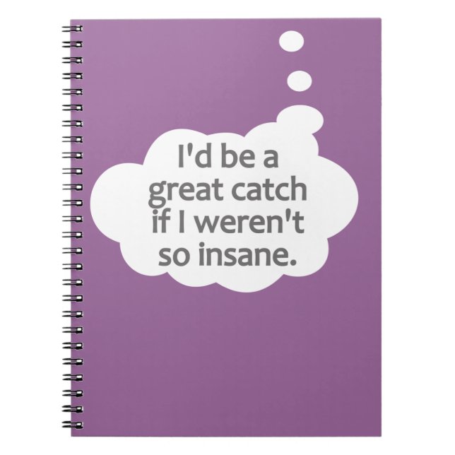 Insane custom colour notebook (Front)
