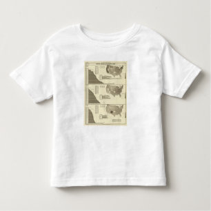 Insane, Idiotic, Blind statistical map Toddler T-Shirt