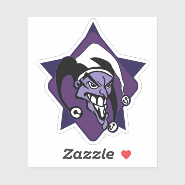 Insane Jester logo sticker (Sheet)