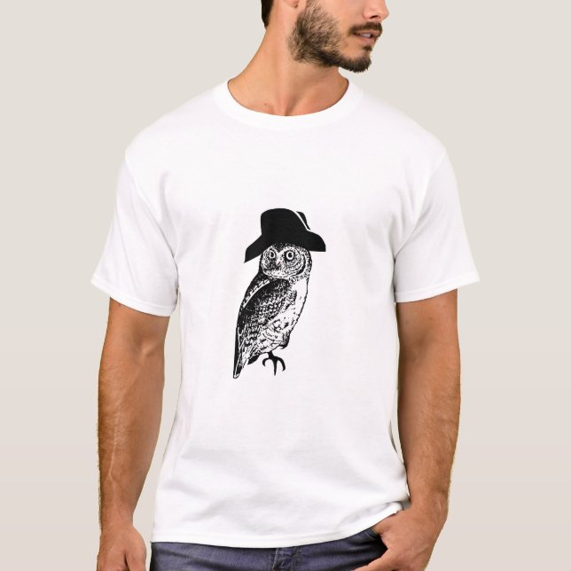 Insane owl graphic T-Shirt (Front)