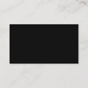 Insanely Black (The Darkest Black) CUSTOMIZABLE Business Card