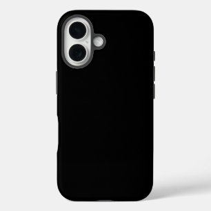 Insanely Black (The Darkest Black) CUSTOMIZABLE iPhone 16 Case