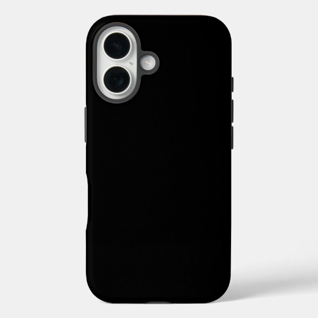 Insanely Black (The Darkest Black) CUSTOMIZABLE Case-Mate iPhone Case (Back)
