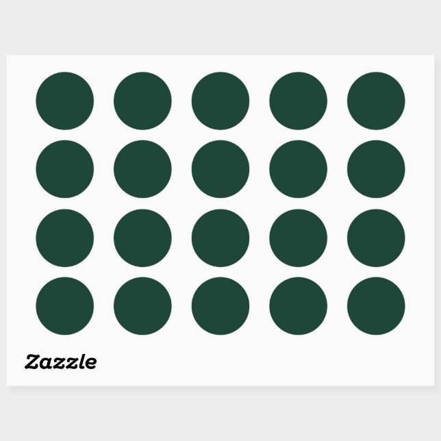 Insanely Dark Green CUSTOMIZABLE Sticker (Sheet)