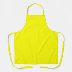Insanely Yellow (The Yellowest Yellow) CUSTOM  Apron