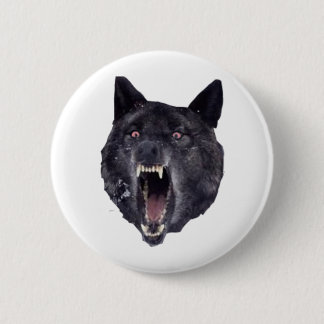 Insanity wolf 6 cm round badge
