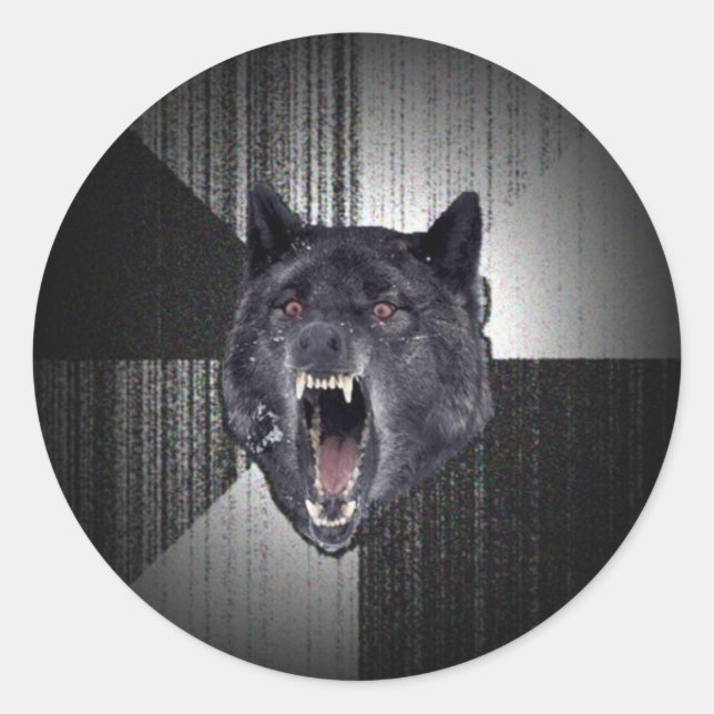 Insanity Wolf Stickers (Front)