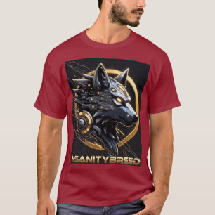 INSANITYBREED - Cybernetic Wolf Tech T-Shirt (AI A