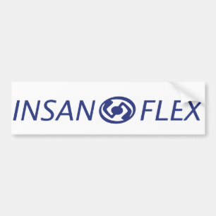 Insanoflex Horizontal Bumper Sticker