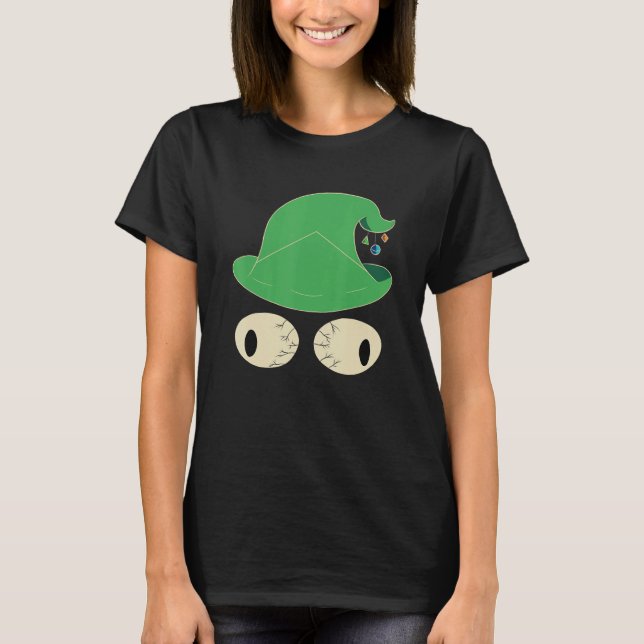 Inscryption Lonely Wizard Face Psychological Card  T-Shirt (Front)