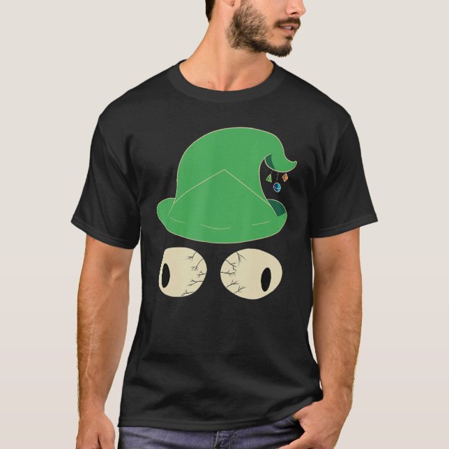 Inscryption Lonely Wizard Face Psychological Card  T-Shirt (Front)