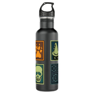 Inscryption Psychological Horror Card Categories S 710 Ml Water Bottle