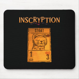 Inscryption Psychological Stoad Card Game Hallowee Mouse Pad